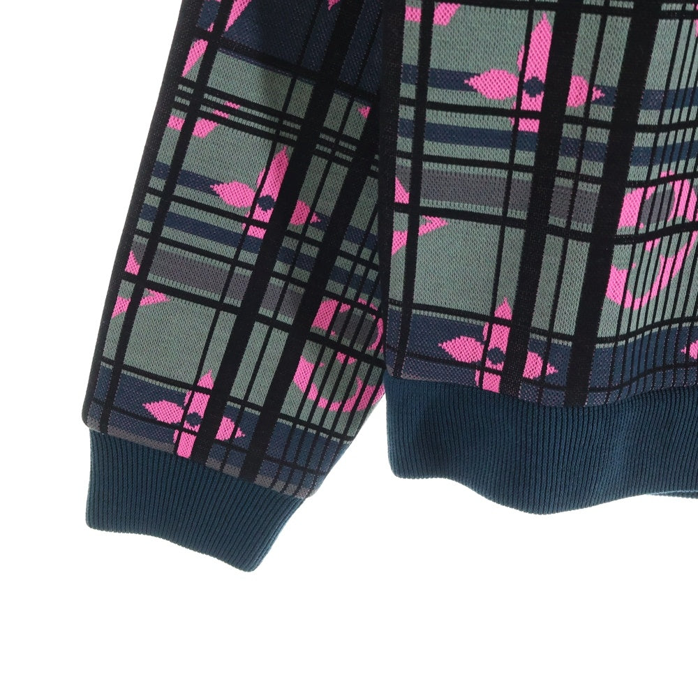 LOUIS VUITTON(ルイヴィトン) Monogram Jacquard Sweatshirt モノグラムジャカードスウェットシャツ グリーン HKY75WZRW