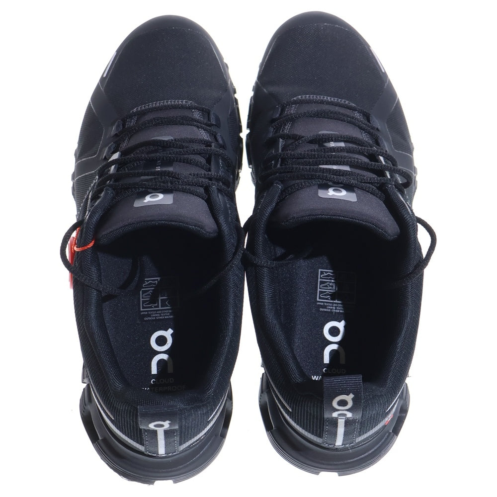 On(オン) CLOUD 6 WATERPROOF クラウドナイン ウオータープルーフ ローカットスニーカー ブラック USM8/26cm 3MF10061043