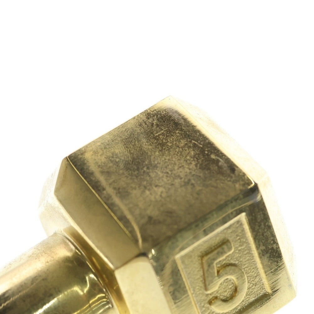 SUPREME(シュプリーム) 19AW Plated Dumbbell 5KG プレーテッド ダンベル 5キログラム ゴールド