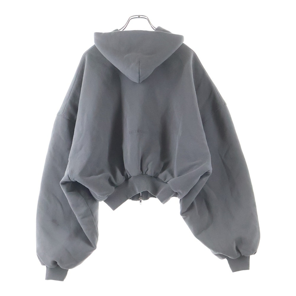 BALENCIAGA(バレンシアガ) Human Being Round Zip-Up Hoodie フロント
