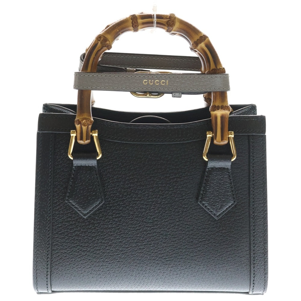GUCCI(グッチ) ダイアナ ミニ トートバッグ ブラック 702732 レディース