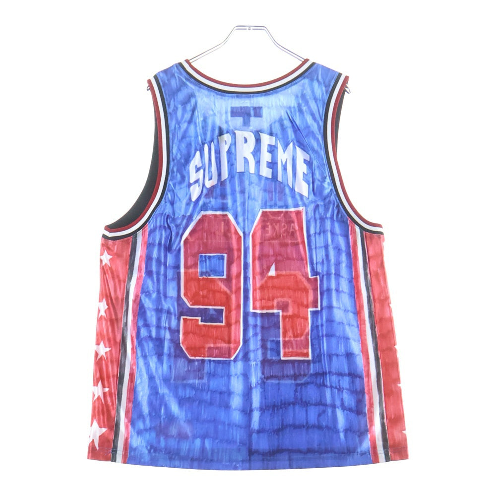 SUPREME(シュプリーム) 25SS Marker Basketball Jersey マーカーバスケット ボール ジャージー ノースリーブ カットソー ゲームシャツ マルチ