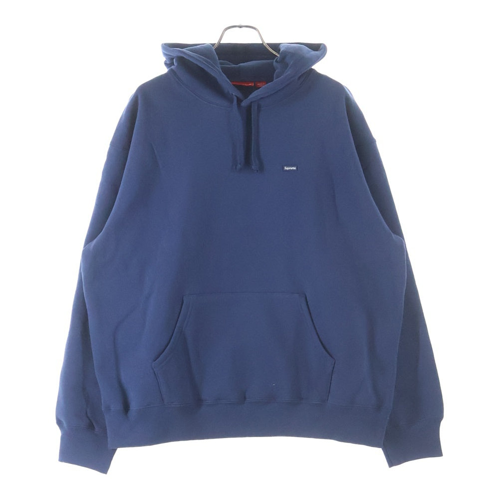 SUPREME(シュプリーム) 25SS Small Box Hooded Sweatshirt スモールボックスロゴ プルオーバーパーカー フーディー ネイビー