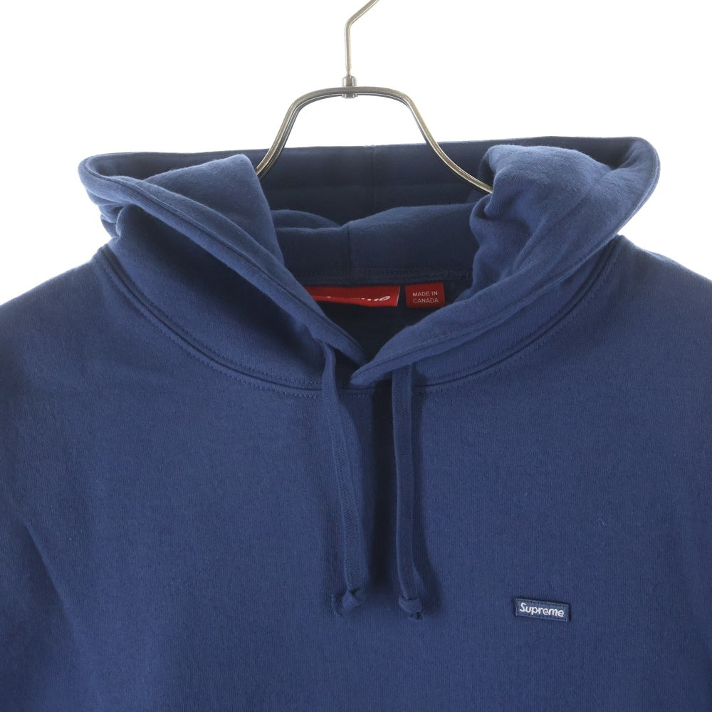 SUPREME(シュプリーム) 25SS Small Box Hooded Sweatshirt スモールボックスロゴ プルオーバーパーカー フーディー ネイビー