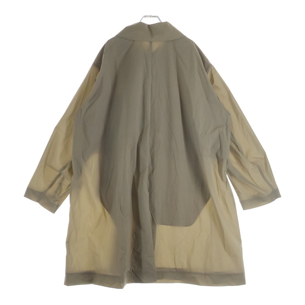 MAATEE&SONS マーティーアンドサンズ CRISPY COAT NYLONFILAMENT ナイロンフィラメント クリスピーコート ブラウン MT6103-0702 MAATEE&SONS(マーティーアンドサンズ) CRISPY COAT NYLONFILAMENT