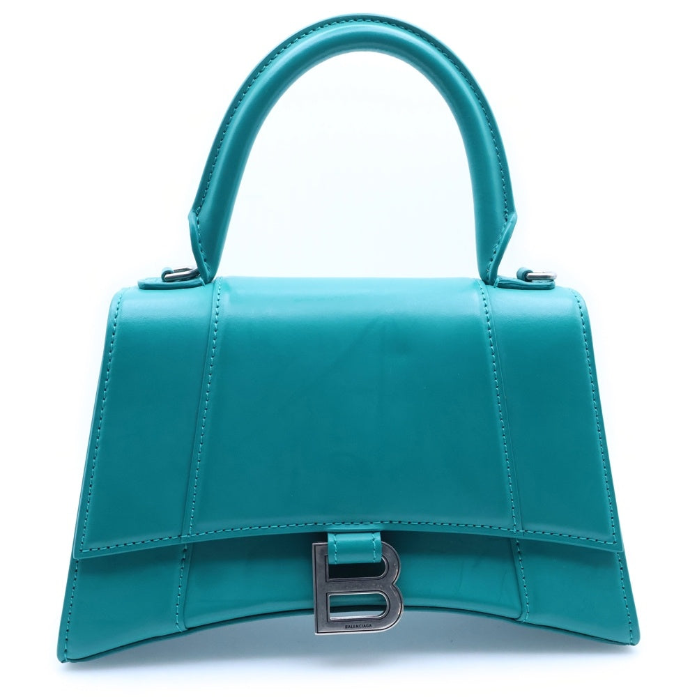 BALENCIAGA(バレンシアガ) アワーグラス 2WAYショルダーバッグ ハンドバッグ グリーン 593546 レディース