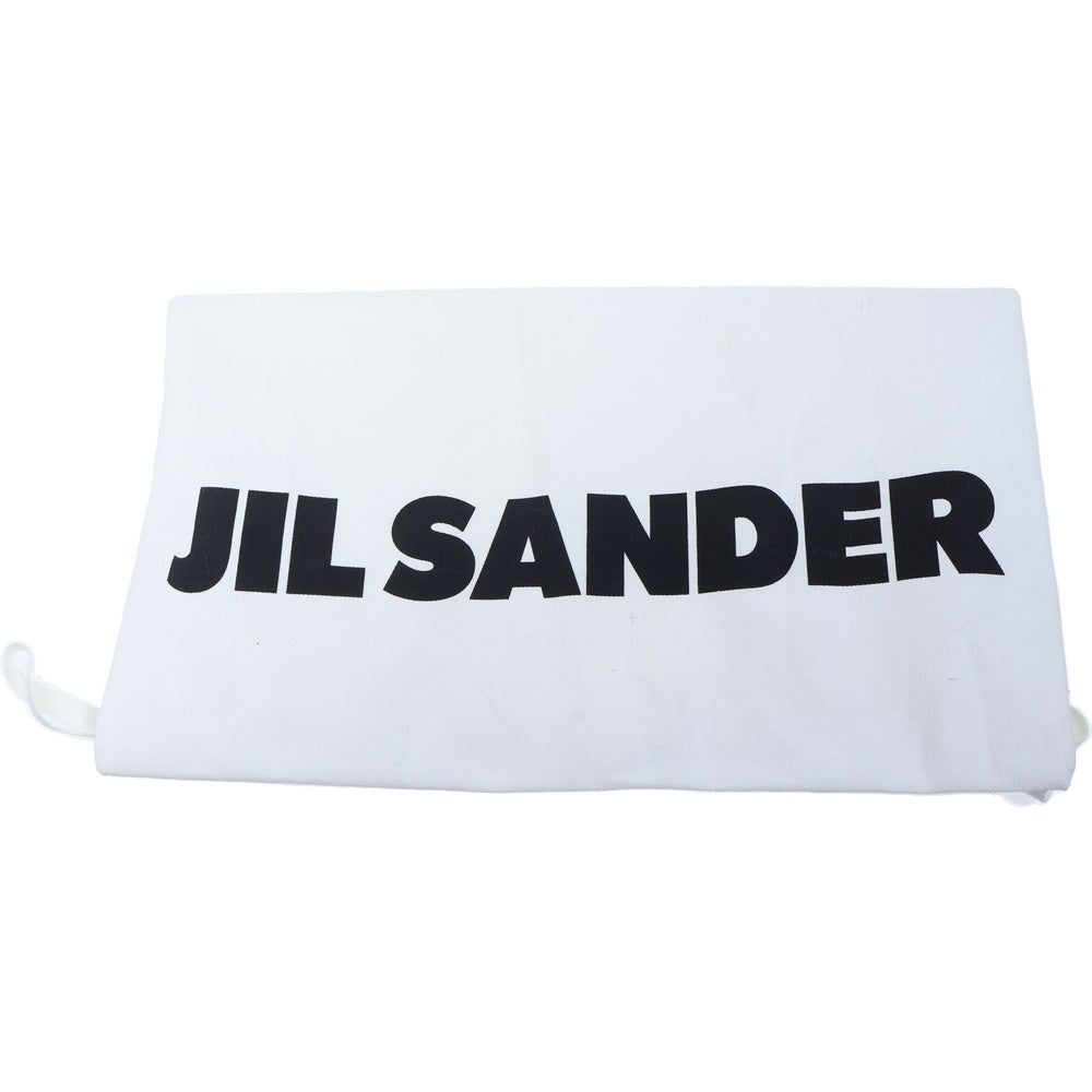 JIL SANDER(ジルサンダー) Silk Elba Boot レザーハイカットブーツ ブラック