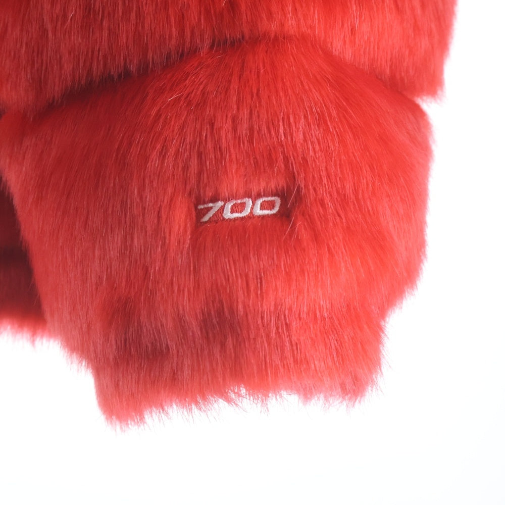 SUPREME(シュプリーム) 20AW ×THE NORTH FACE Faux Fur Nuptse Jacket ND92001I ノースフェイス ファー ヌプシ ダウンジャケット レッド