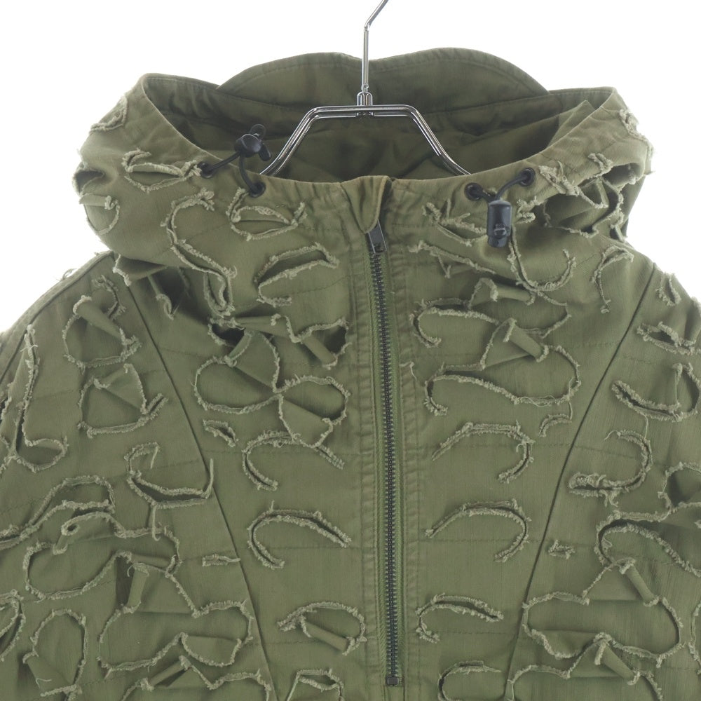 SUPREME(シュプリーム) 22AW Griffin Anorak グリフィン ダメージ加工 アノラックパーカ ジャケット カーキ