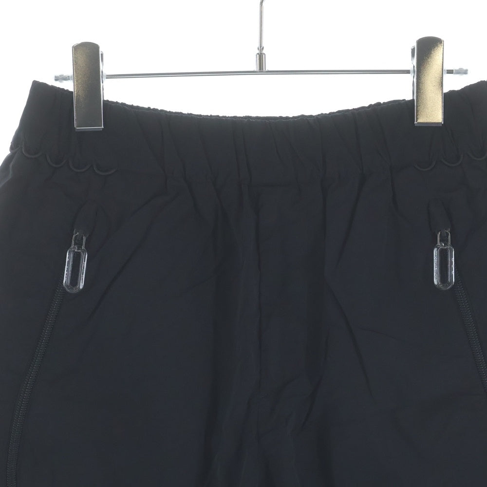 LOUIS VUITTON(ルイヴィトン) 21SS Nylon Short LV装飾 ナイロンハーフパンツ ショーツ ブラック RM211M RAT HKP09W