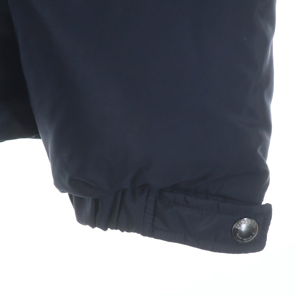 PRADA(プラダ) トライアングルロゴ 中綿ダウンジャケット ブラック SGH573 R132 Q04