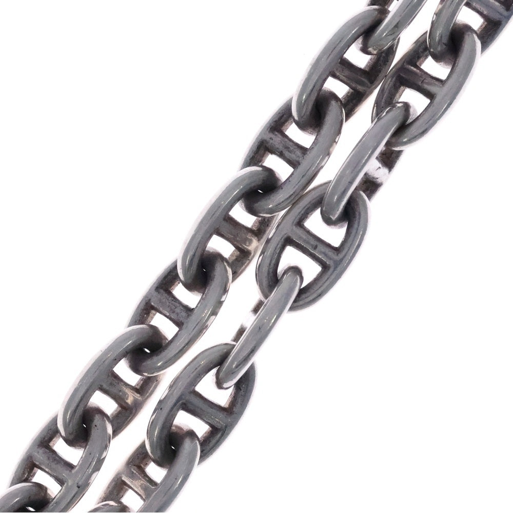 HERMES(エルメス) VINTAGE Chaine d'Ancre 70-80s シェーヌダンクル MM シルバーネックレス 筆記体 ヴィンテージ レディース