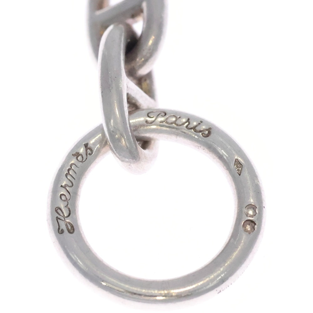 HERMES(エルメス) VINTAGE Chaine d'Ancre 70-80s シェーヌダンクル MM シルバーネックレス 筆記体 ヴィンテージ レディース
