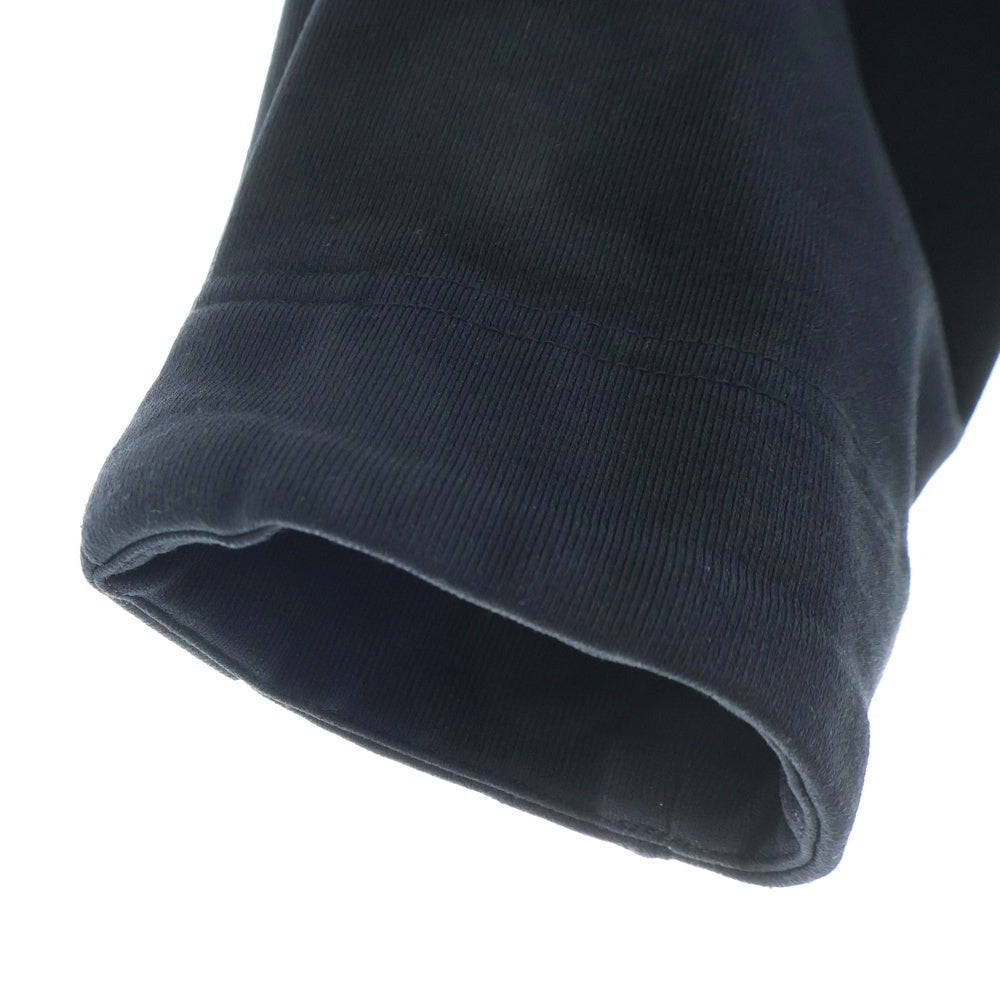 NO BRAND(ノーブランド) UNITED ARROWS & SONS ユナイテッドアローズ&ソンズ TRCT HOODIE トリコットフーディー プルオーバーパーカー ブラック 5512-299-0555