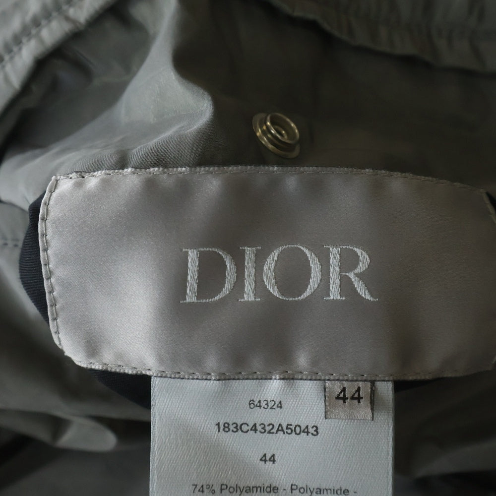 DIOR(ディオール) OBLIQUE REVERSIBLE BOMBER JACKET オブリーク リバーシブル ボンバージャケット グレー 183C432A5043