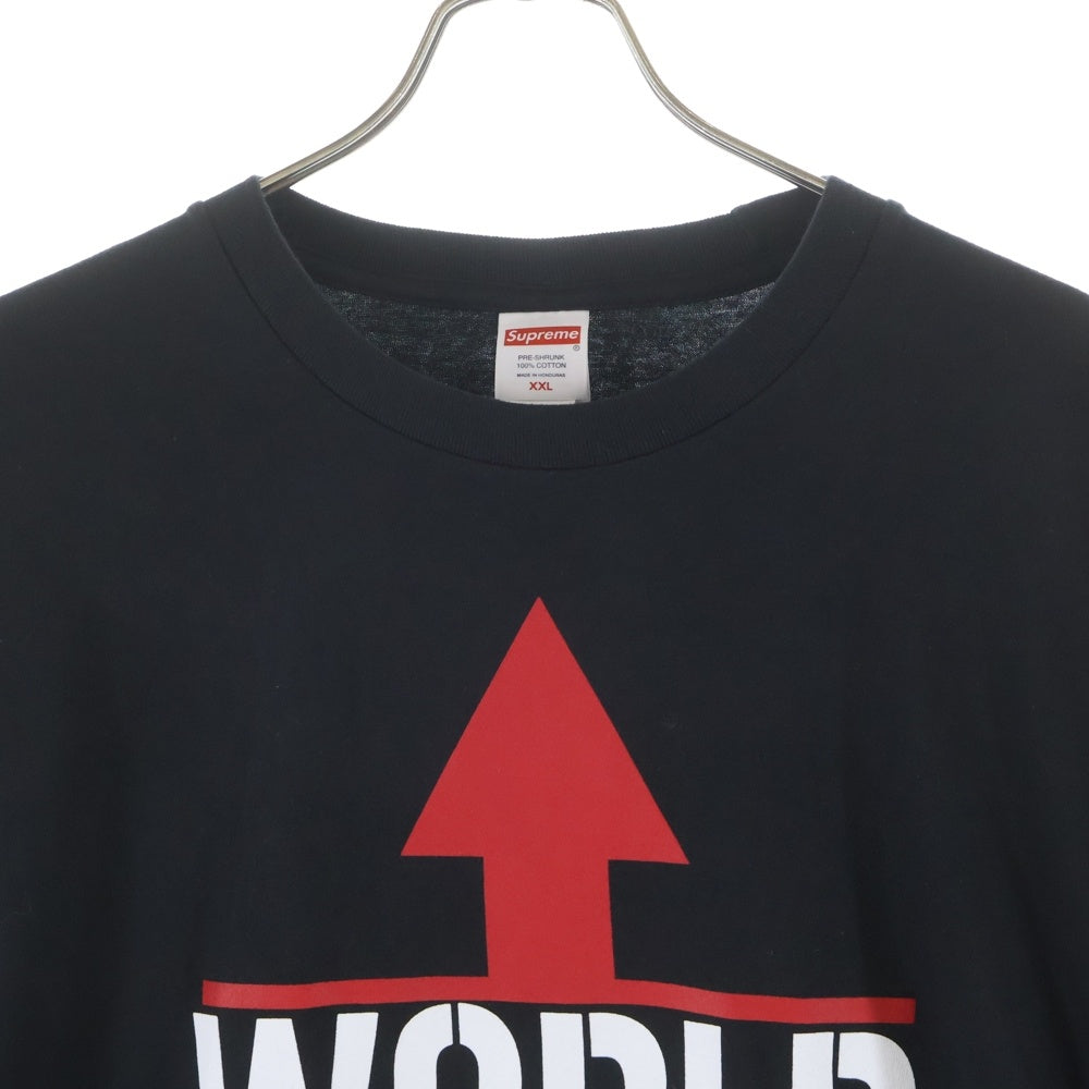 SUPREME(シュプリーム) 26SS World Famous Tee ワールドフェイマス クルーネック カットソー 半袖Tシャツ ブラック
