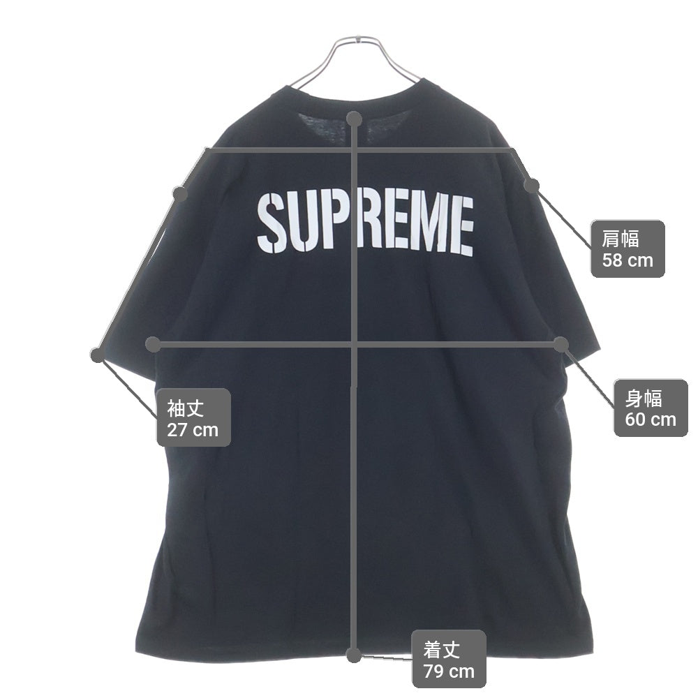 SUPREME(シュプリーム) 26SS World Famous Tee ワールドフェイマス クルーネック カットソー 半袖Tシャツ ブラック