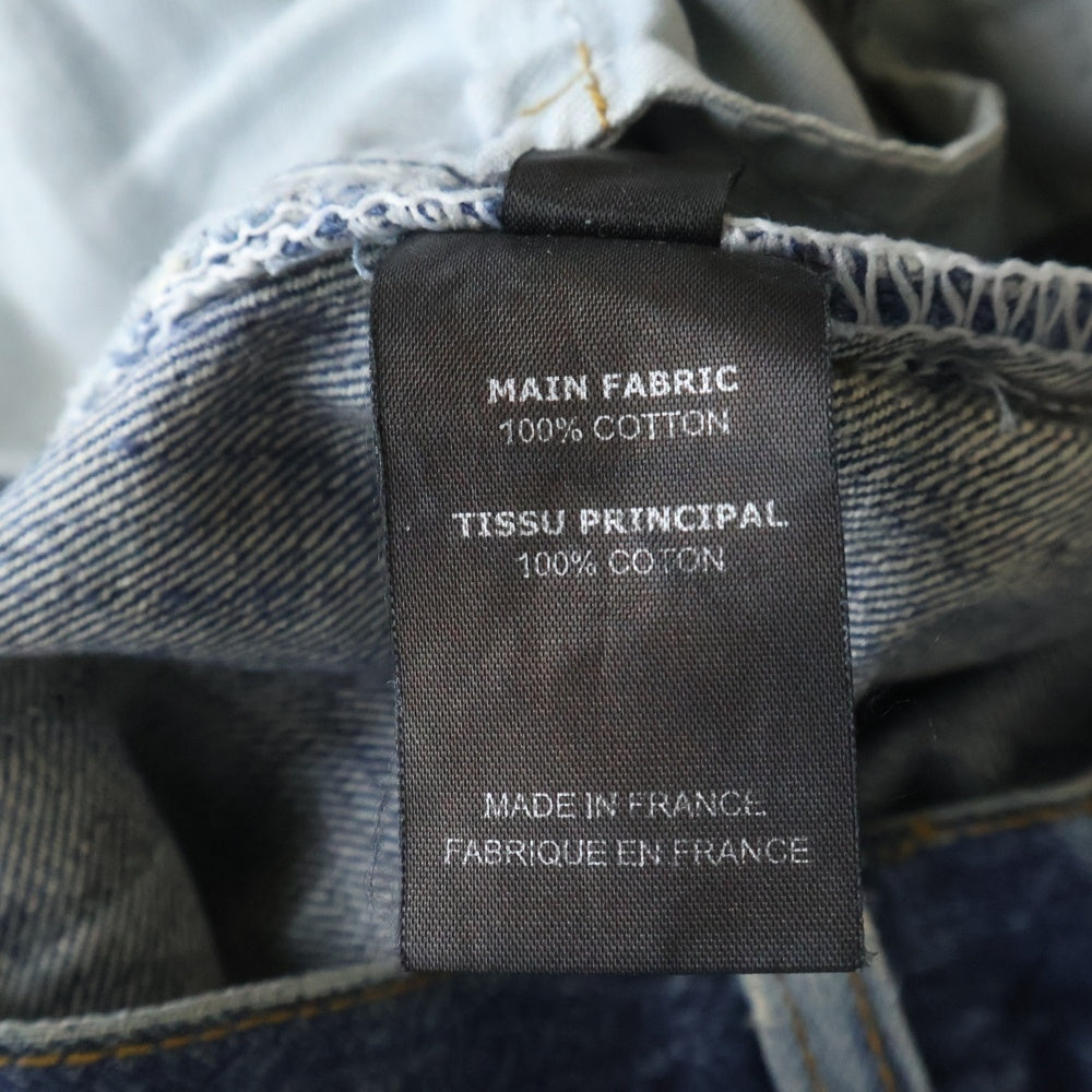 VETEMENTS(ヴェトモン) カットオフ タイトデニムスカート インディゴ WAH18SK1 レディース