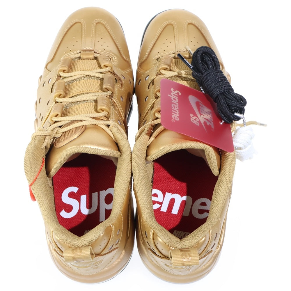 SUPREME(シュプリーム) ×NIKE SB AIR MAX 2 CB 94 LOW IM4283-700 ナイキエスビー エアマックス2 ローカットスニーカー ゴールド US9/27cm