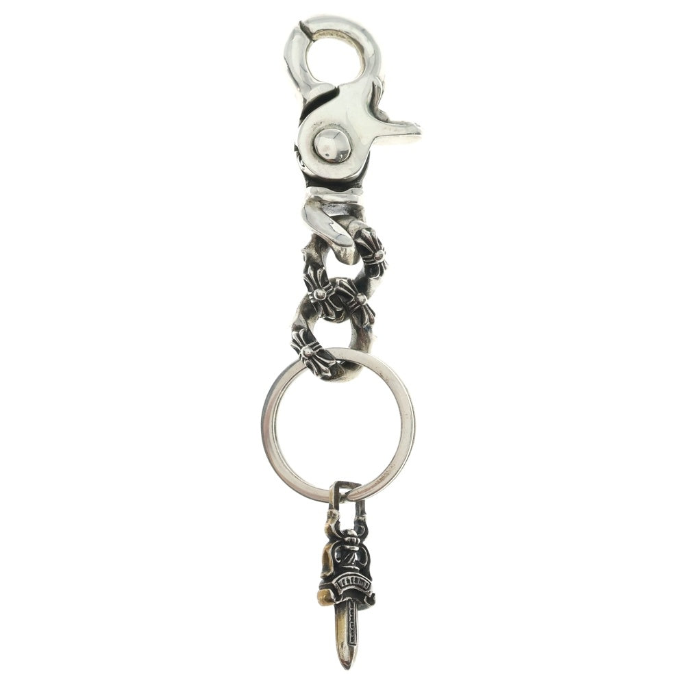 CHROME HEARTS(クロムハーツ) CLP CHN XFANCY-S/ショートエクストラファンシーリンク キーチェーン シルバー BCA073