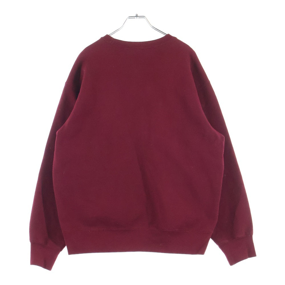 SUPREME(シュプリーム) 22AW Box Logo Crewneck ボックスロゴデザイン クルーネック スウェット トレーナー レッド