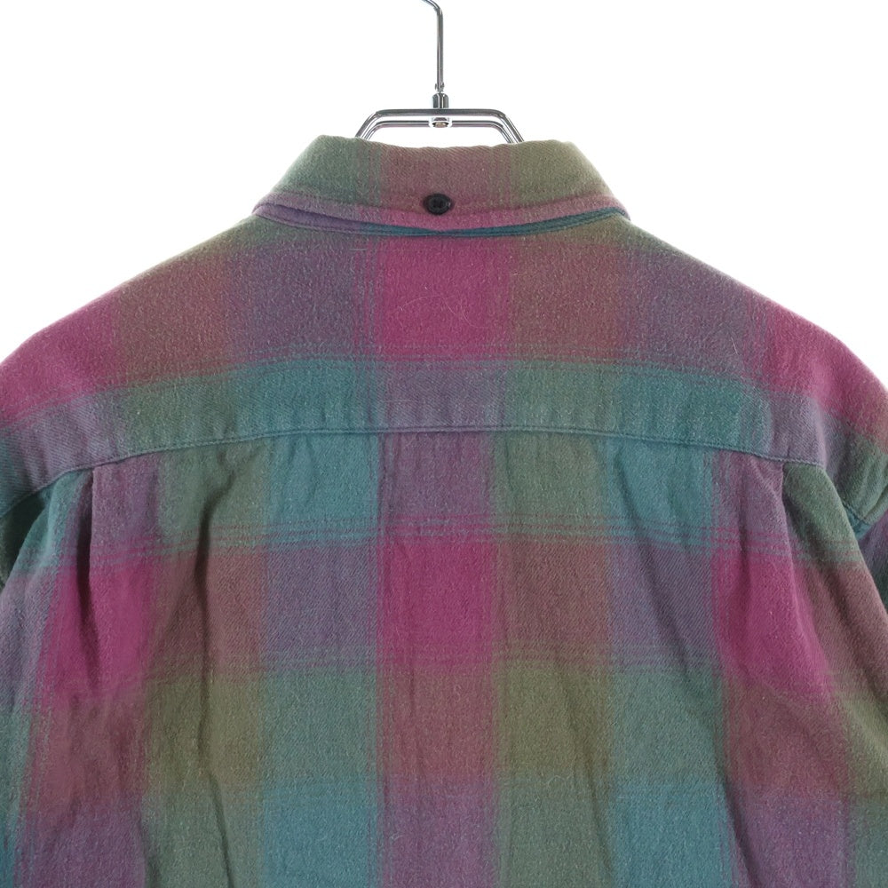 SUPREME(シュプリーム) 18AW Shadow Plaid Flannel Shirt シャドープレイド フランネル長袖シャツ マルチ