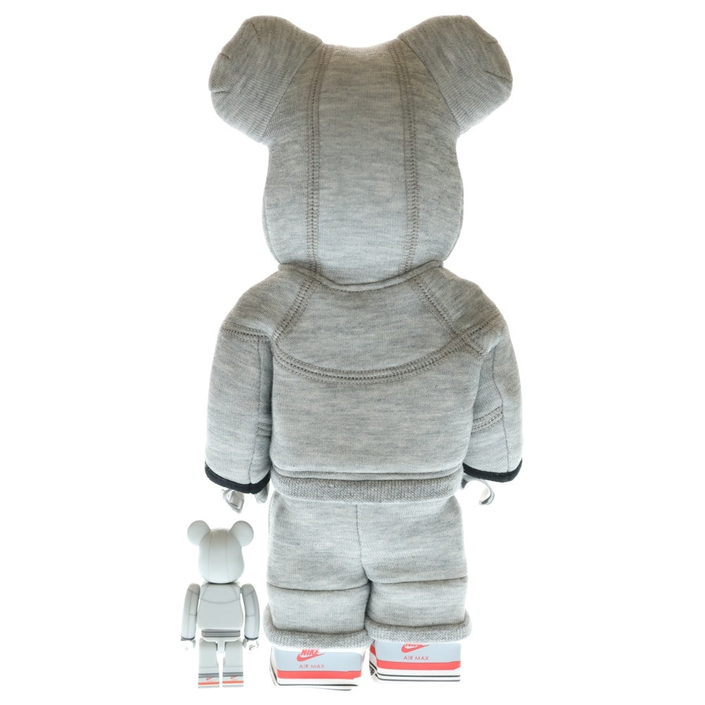 MEDICOM TOY(メディコムトイ) ×NIKE TECH FLEECE N98 BE@RBRICK 100%&400% ナイキ テックフリース ベアブリック グレー