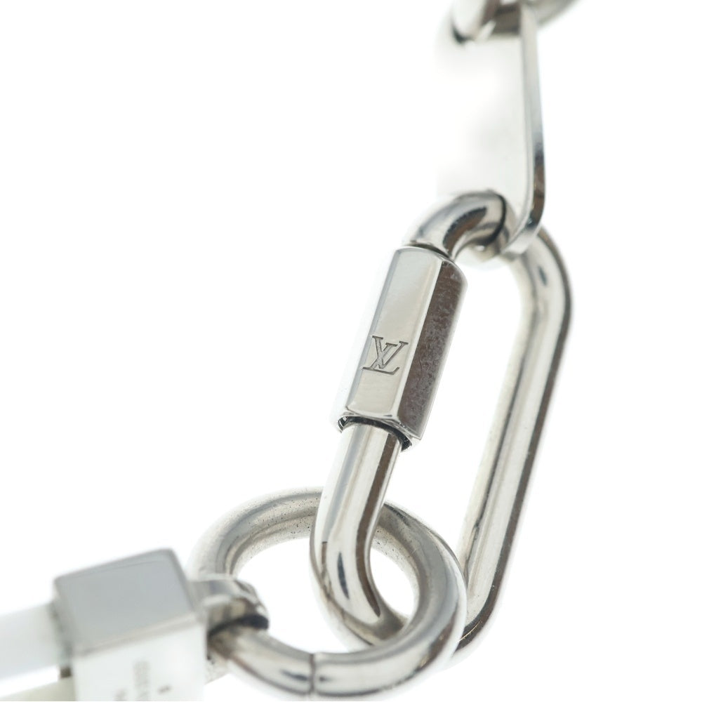 LOUIS VUITTON(ルイヴィトン) Collier Square Ceramic Chain Necklace コリエスクエアセラミックチェーンネックレス ホワイト MP2350 レディース
