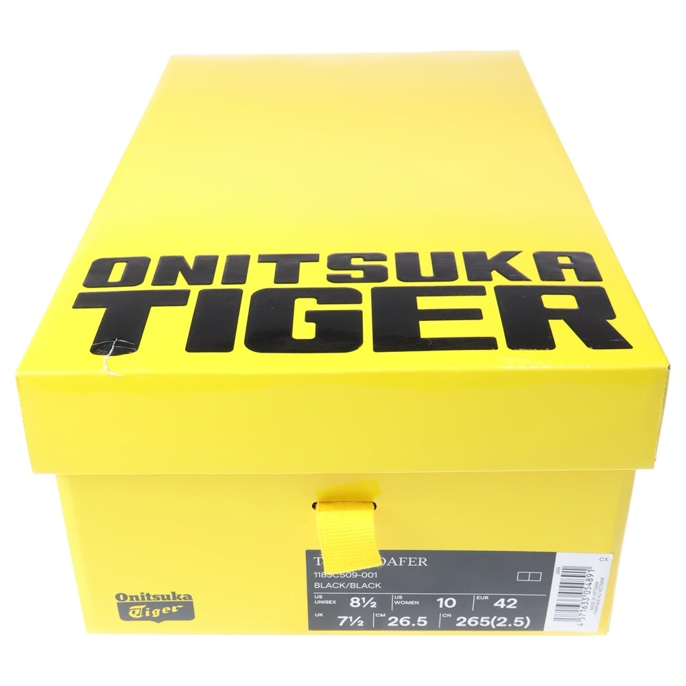 Onitsuka Tiger(オニツカタイガー) TIGER LOAFER タイガーローファー レザー革靴 ブラック US8.5/26.5cm 1183C509-001