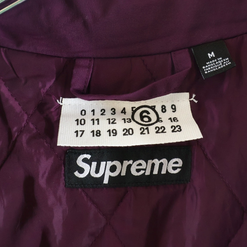 SUPREME(シュプリーム) 26SS ×MM6 Split Stadium Jacket スプリット スタジアムジャケット ブルゾン マルチ