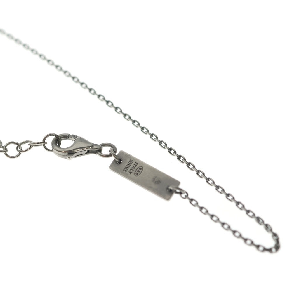 Maison Margiela(メゾンマルジェラ) ロゴデザインリングネックレス シルバー SM1UU0035