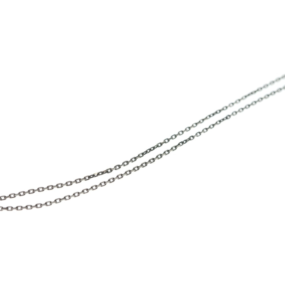 Maison Margiela(メゾンマルジェラ) ロゴデザインリングネックレス シルバー SM1UU0035