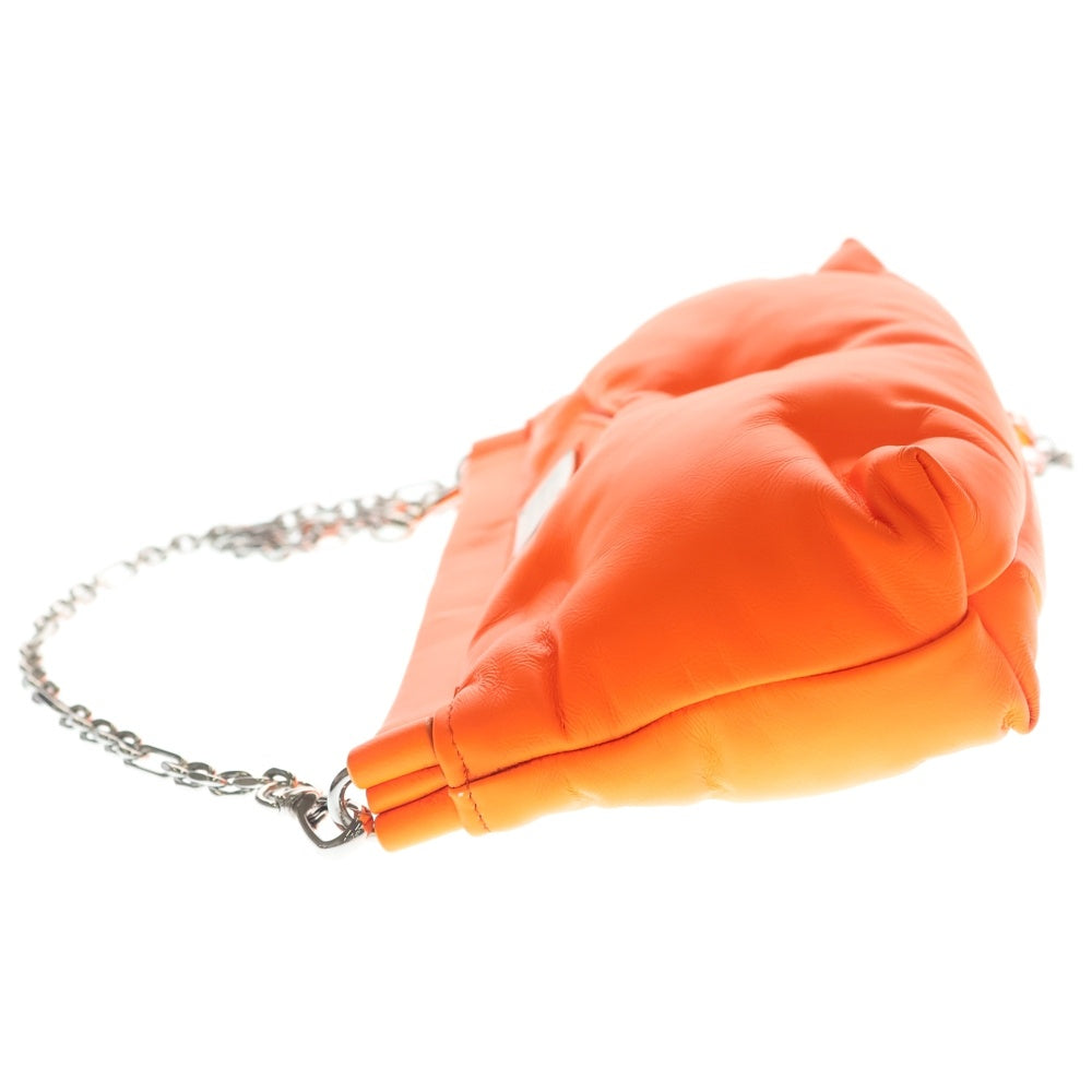 Maison Martin Margiela(メゾンマルタンマルジェラ) Gram Slam Chain Clutch Bag グラムスラム チェーンクラッチバッグ オレンジ S56WF0160 レディース