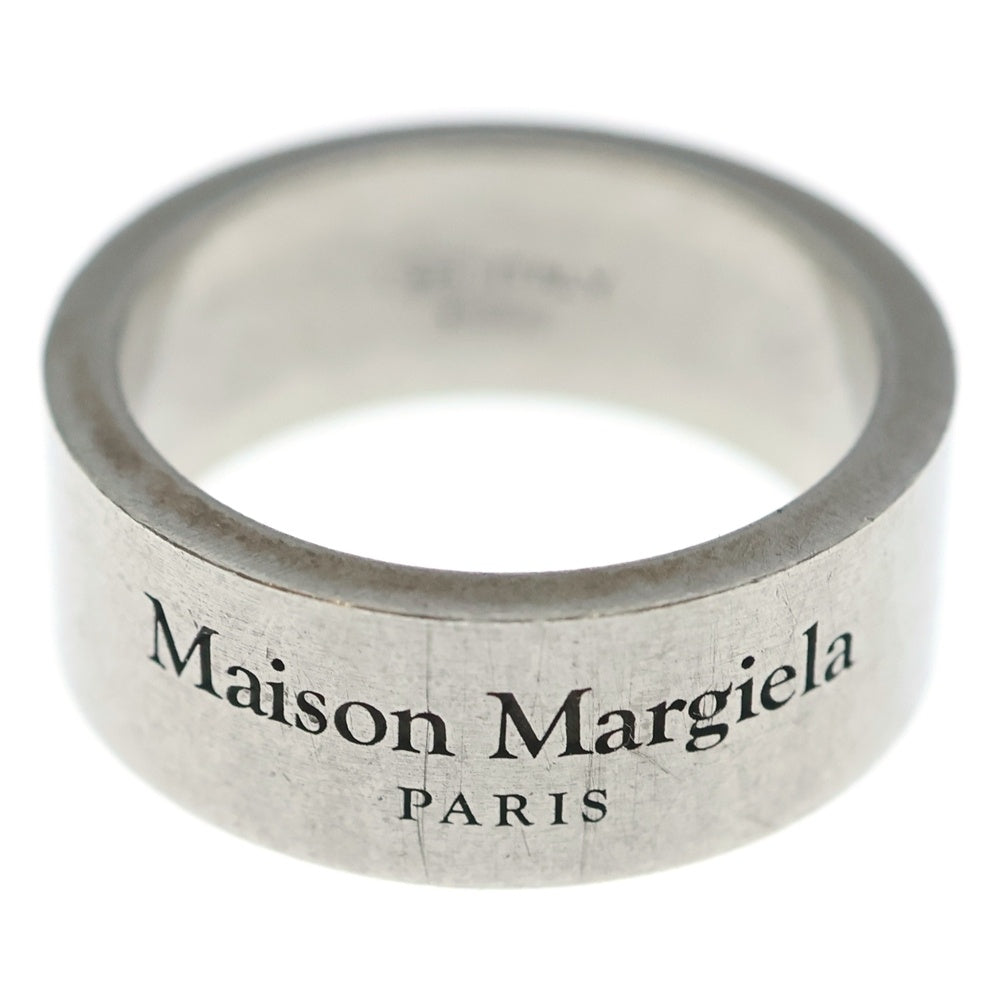 Maison Margiela(メゾンマルジェラ) ロゴリング 指輪 シルバー
