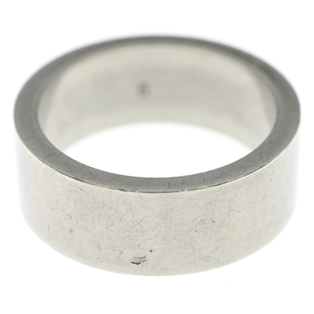 Maison Margiela(メゾンマルジェラ) ロゴリング 指輪 シルバー