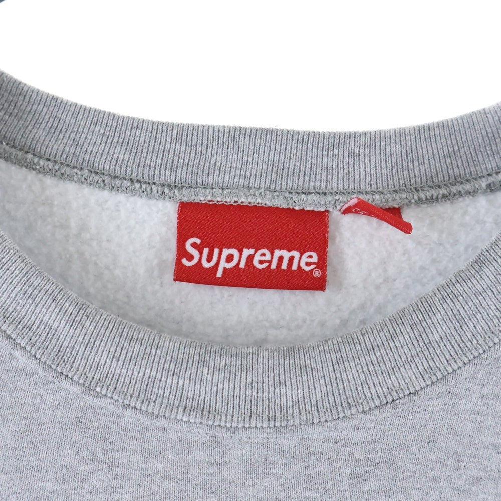 SUPREME(シュプリーム) 22AW Box Logo Crewneck ボックスロゴ クルーネック スウェット トレーナー グレー