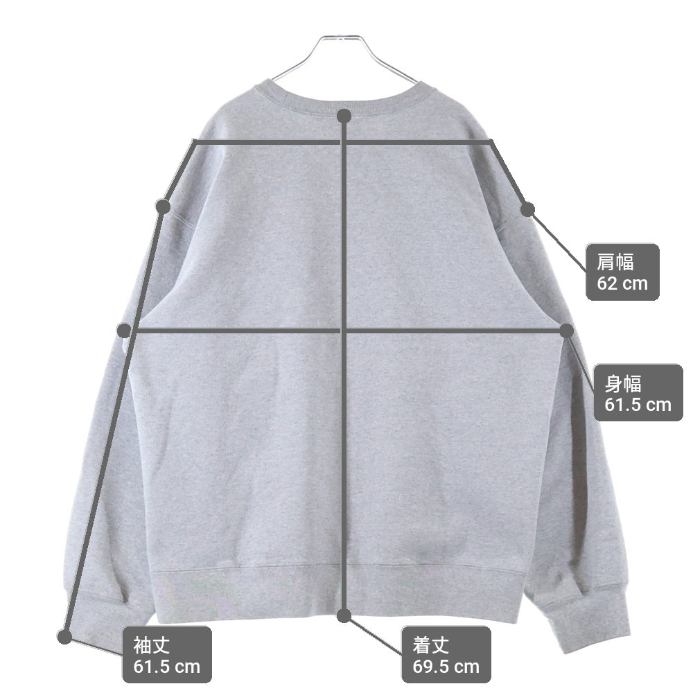SUPREME(シュプリーム) 22AW Box Logo Crewneck ボックスロゴ クルーネック スウェット トレーナー グレー