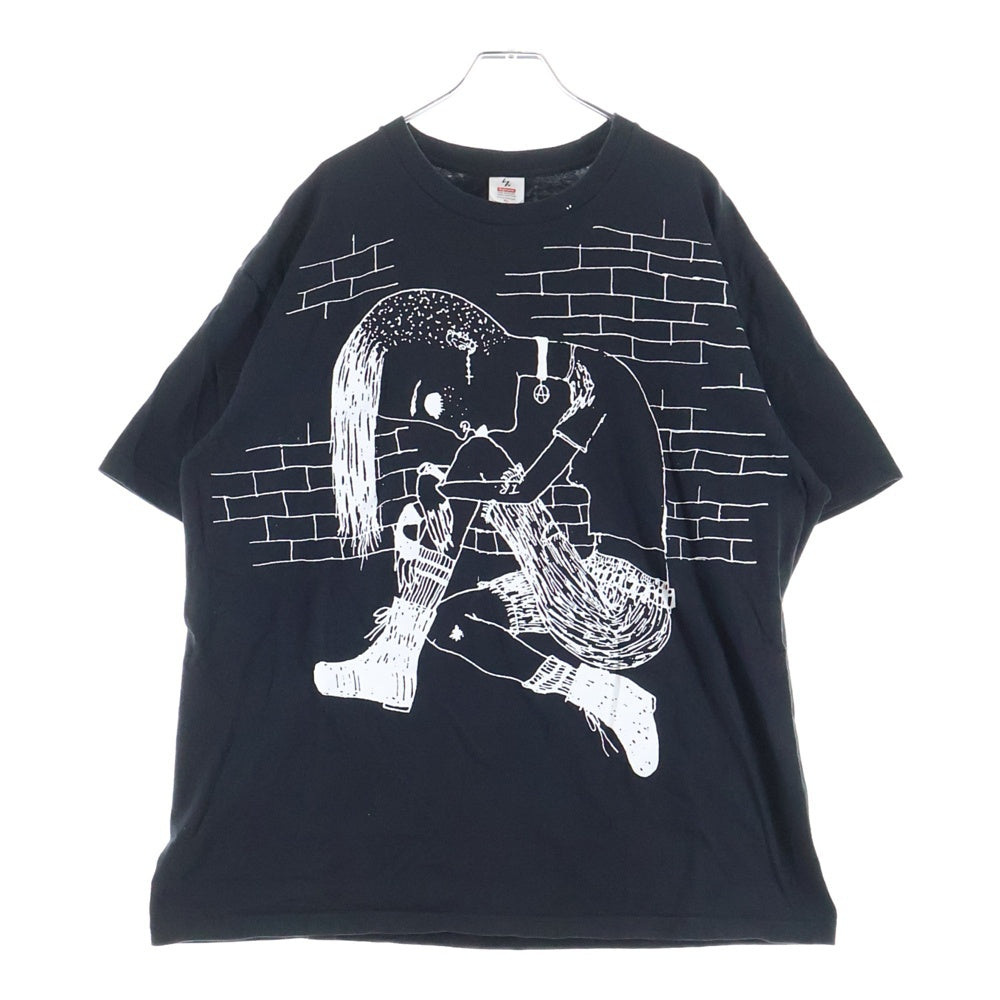 SUPREME(シュプリーム) 25AW ×Y's Yohji Yamamoto Thinker Tee ワイズ ヨウジヤマモト シンカー フロントプリント クルーネック 半袖Tシャツ カットソー ブラック