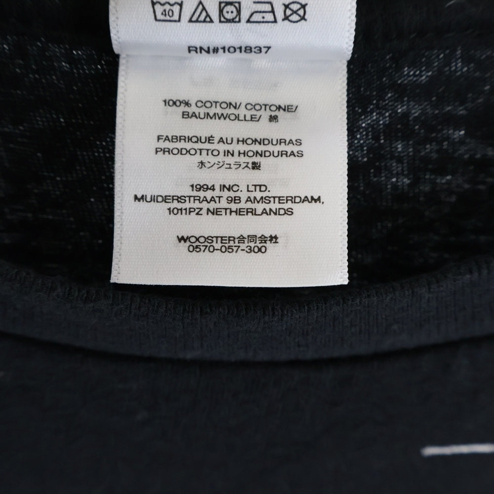 SUPREME(シュプリーム) 25AW ×Y's Yohji Yamamoto Thinker Tee ワイズ ヨウジヤマモト シンカー フロントプリント クルーネック 半袖Tシャツ カットソー ブラック