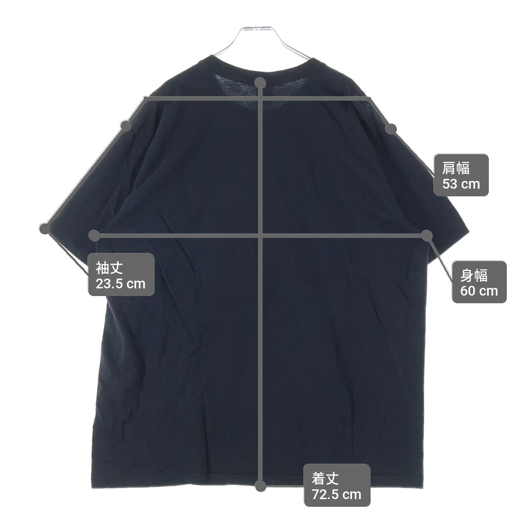 SUPREME(シュプリーム) 25AW ×Y's by Yohji Yamamoto Star Tee ワイズ ヨウジヤマモト スター フロントプリント 半袖Tシャツ カットソー ブラック