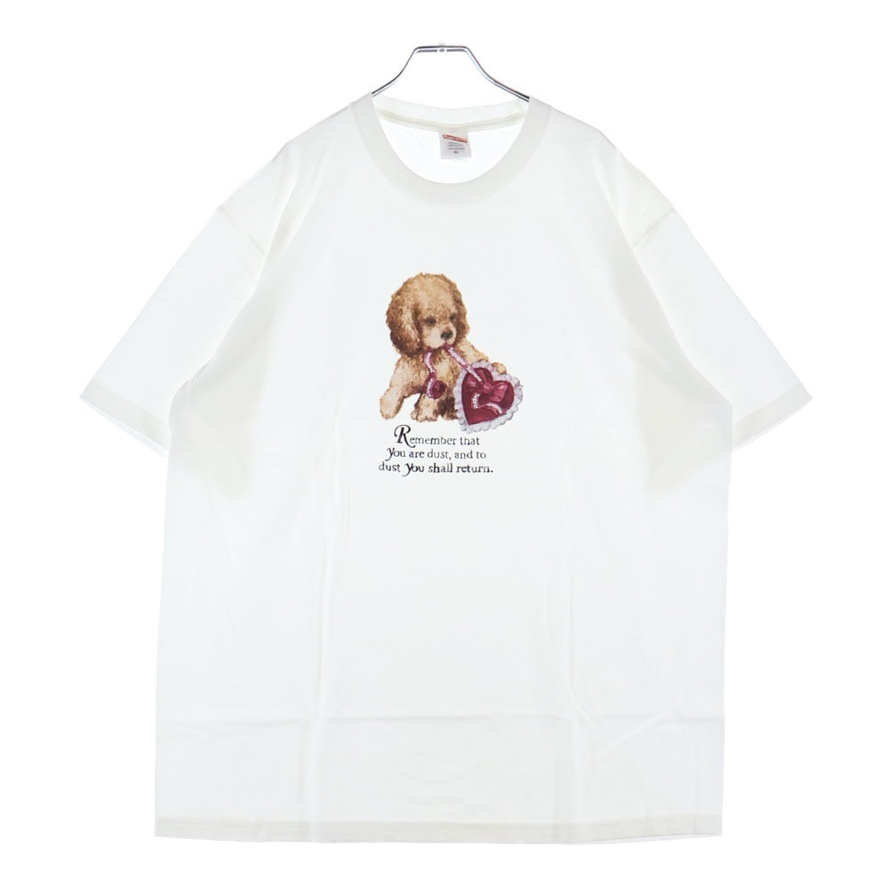 SUPREME(シュプリーム) 25AW Dust Tee ダスト 半袖Tシャツ カットソー ホワイト