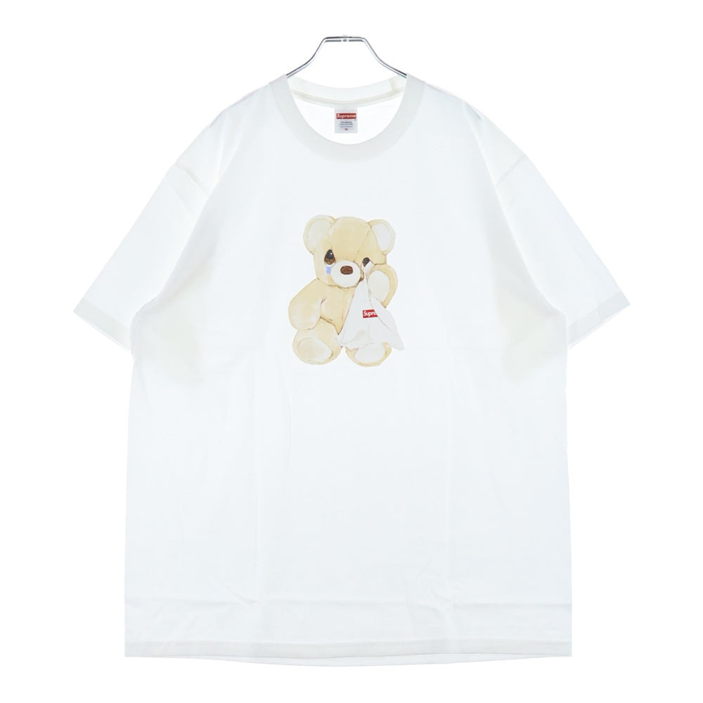 SUPREME(シュプリーム) 25SS Bear Tee ベアー フロントプリント 半袖Tシャツ カットソー ホワイト