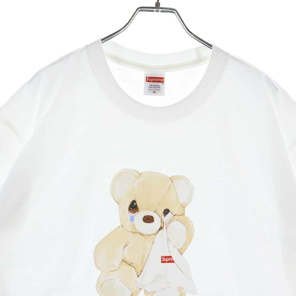 SUPREME(シュプリーム) 25SS Bear Tee ベアー フロントプリント 半袖Tシャツ カットソー ホワイト