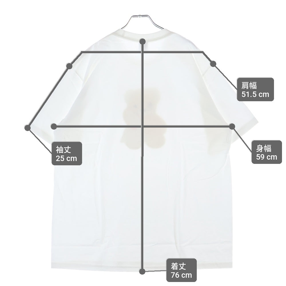 SUPREME(シュプリーム) 25SS Bear Tee ベアー フロントプリント 半袖Tシャツ カットソー ホワイト