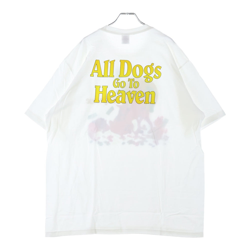 SUPREME(シュプリーム) 25AW All Dogs Go To Heaven Tee オール ドッグス ゴー トゥ ヘブン 半袖Tシャツ カットソー ホワイト