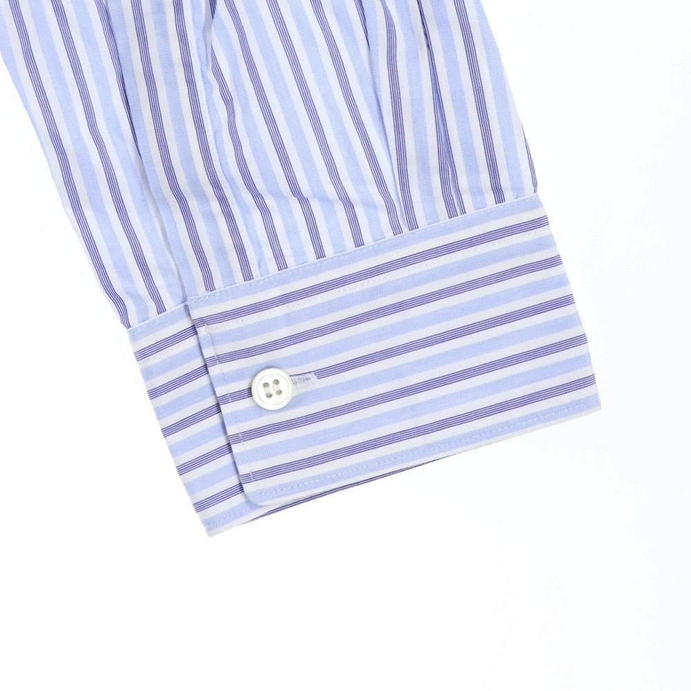 COMME des GARCONS SHIRT(コムデギャルソンシャツ) 21SS Big Silhouette Cotton Shirt ビッグシルエットコットンシャツ 長袖シャツ ブルー FG-B076