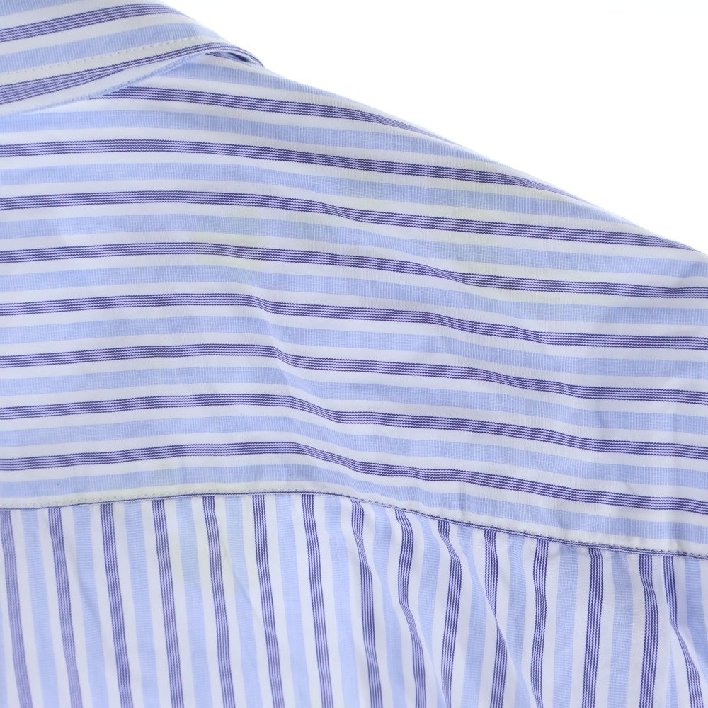 COMME des GARCONS SHIRT(コムデギャルソンシャツ) 21SS Big Silhouette Cotton Shirt ビッグシルエットコットンシャツ 長袖シャツ ブルー FG-B076