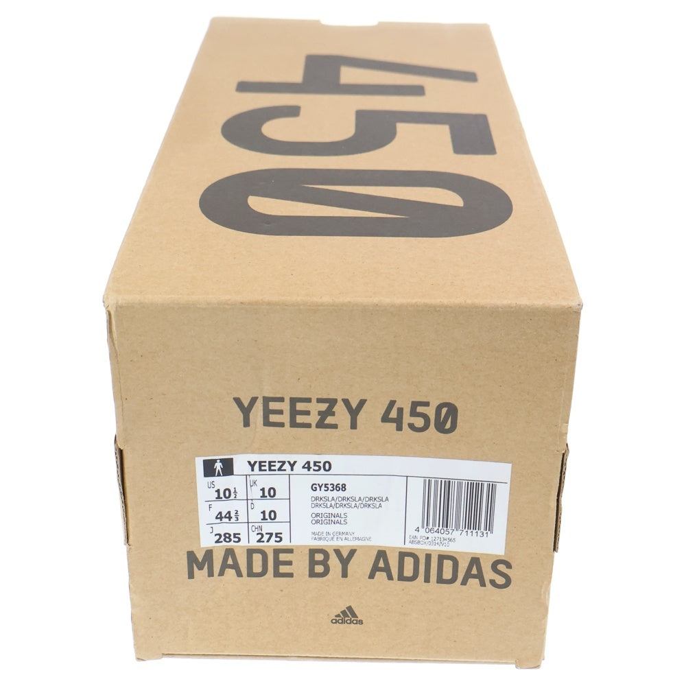 adidas(アディダス) YEEZY 450 DARK SLATE イージー ダークスレート ローカットスニーカー ブラック US10.5/28.5cm GY5368