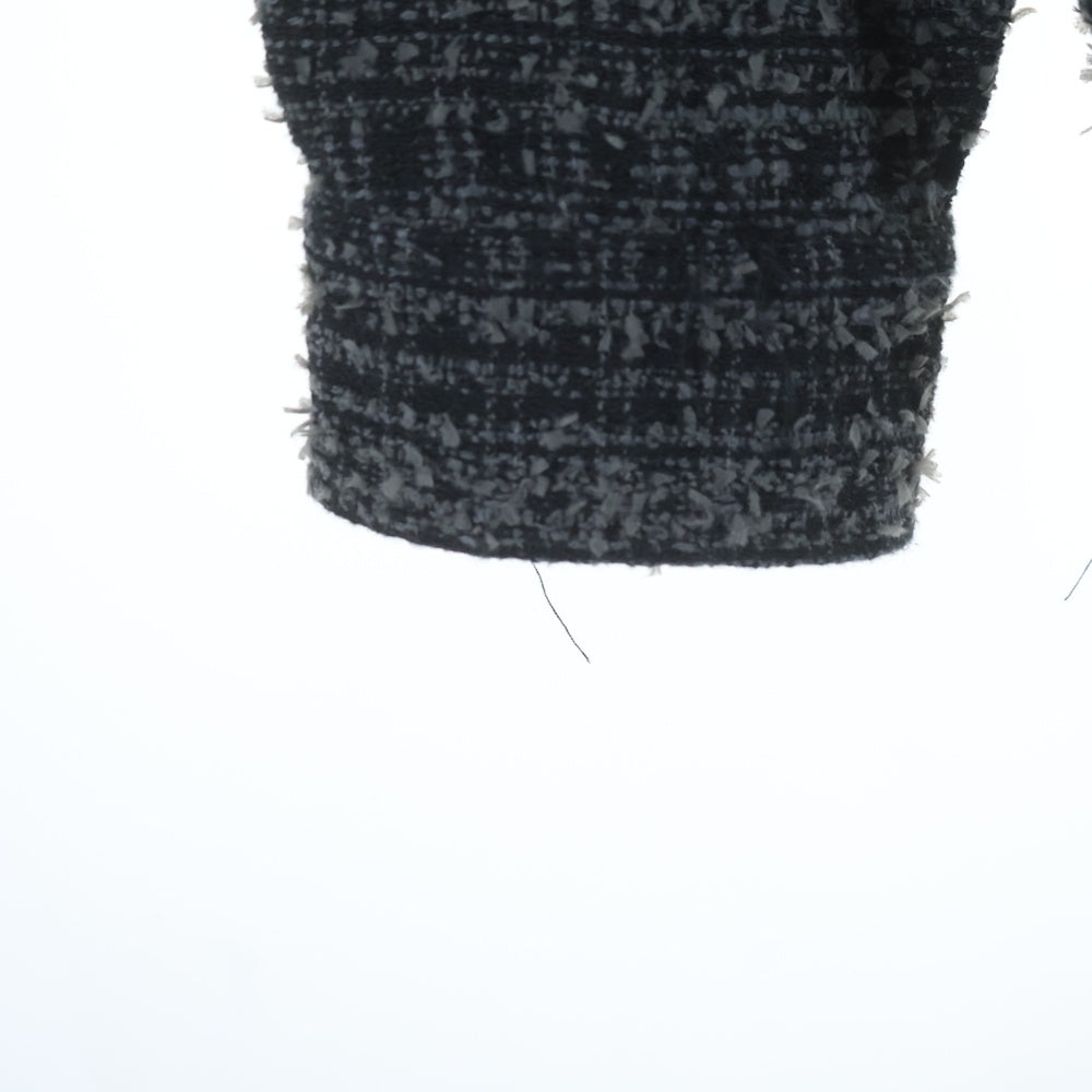 SUPREME(シュプリーム) 26SS Boucle Zip Up Shirt ブークレ ジップアップ ツイードジャケット グレー