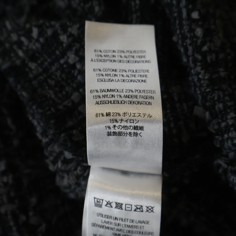 SUPREME(シュプリーム) 26SS Boucle Zip Up Shirt ブークレ ジップアップ ツイードジャケット グレー